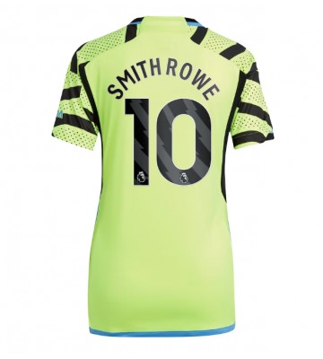 Arsenal Emile Smith Rowe #10 Replika Udebanetrøje Dame 2023-24 Kortærmet